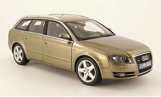 Audi A4 avant 1/18 Minichamps beige 2005 modellautos