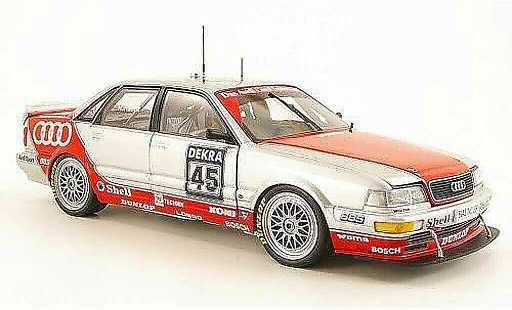 Audi V8 dtm 1/18 Minichamps Quattro No.45 Team SMS Motorsport H.Haupt -Saison 1992 modellautos