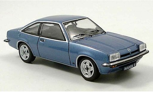 Opel Manta B B 1/43 Schuco blau modellautos