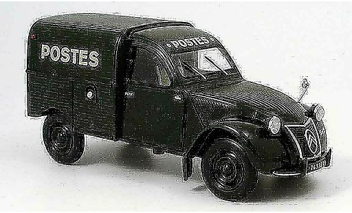 Citroen 2CV Fourgonnette 1/18 Norev ente kastenente la poste modellautos