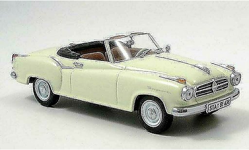 Borgward Isabella cabriolet 1/43 Norev Cabrio beige modellautos