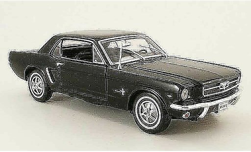 Ford Mustang Hardtop 1/18 Welly coupe schwarz modellautos
