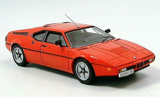 Bmw M1 1978 1/43 IXO rot modellautos