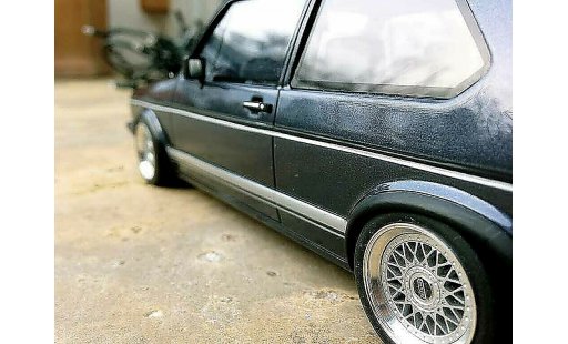 Volkswagen Golf GTI 1/18 Ottomobile 1800 Plus Jantes BBS RM modellautos