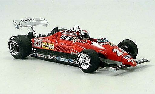 Ferrari 126 C2 1/43 Brumm Turbo No.28 GP Italien Monza modellautos