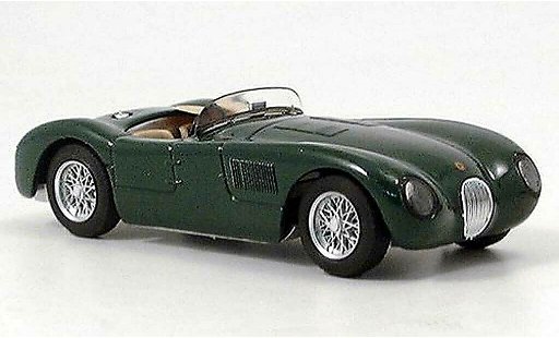 Jaguar C-Type 1953 1/43 Brumm gr&Atilde;&frac14;n Strassenversion RHD modellautos