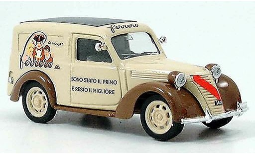 Fiat 1100 Furgone 1/43 Brumm Ferrero Lieferwagen modellautos