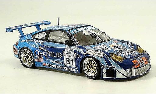 Porsche 911 GT3 RSR 1/43 Spark No.81 Le Mans 2004 modellautos