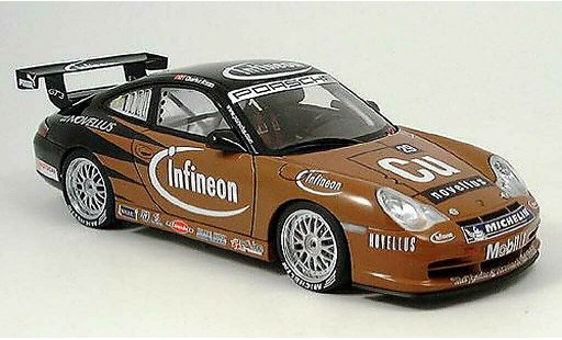 Porsche 911 GT3 1/18 Autoart R kwan no.1 asian carrera cup 2004 modellautos
