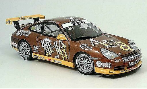 Porsche 911 GT3 1/18 Autoart R marsh no.1 asian carrera cup 2004 modellautos