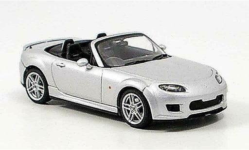 Mazda MX5 2006 1/43 Autoart MX 5 Roadster US Version grau metallisee modellautos