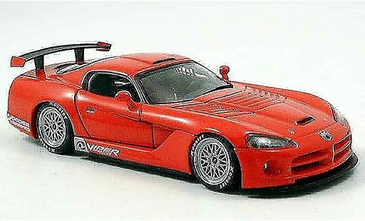 Dodge Viper Competition 1/43 Autoart Car Plain Body rot 2004 modellautos