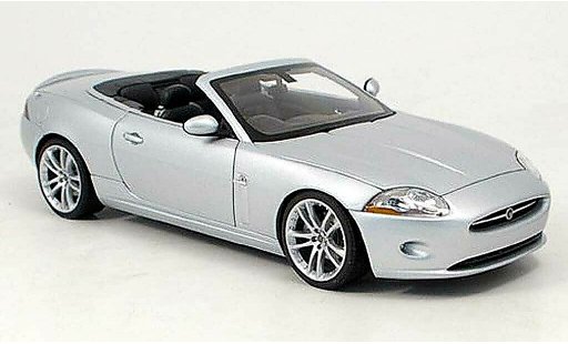 Jaguar XK Cabriolet 1/18 Autoart Cabrio grau 2006 modellautos