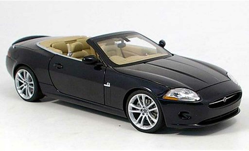 Jaguar XK Cabriolet 1/18 Autoart Cabrio blau 2006 modellautos