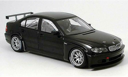 Bmw 320 WTCC 1/18 Autoart E46 i schwarz version 2005 plain body modellautos