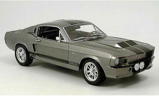 Shelby GT 500 1967 1/18 Shelby Collectibles eleanor grau/schwarz modellautos