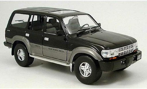 Toyota Land Cruiser Base 1/18 Yat Ming schwarz 1992 modellautos