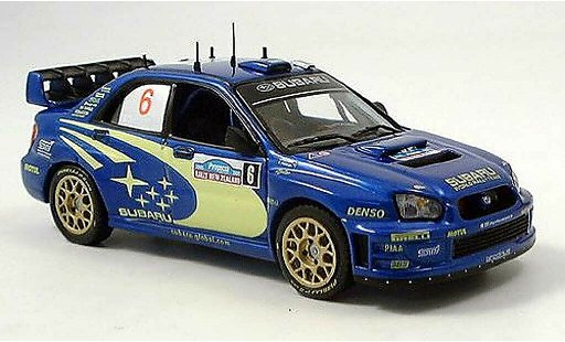 Subaru Impreza WRC 1/43 IXO No.6 Atkinson Rally Neuseeland 2005 modellautos