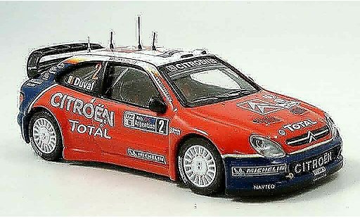 Citroen Xsara WRC 2005 1/43 IXO no.2 duval rallye argentine modellautos