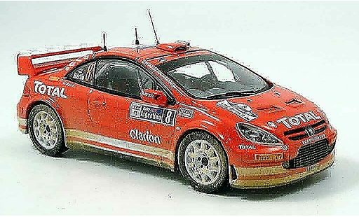 Peugeot 307 WRC 1/43 IXO no.8 rallye argentine 2005 modellautos