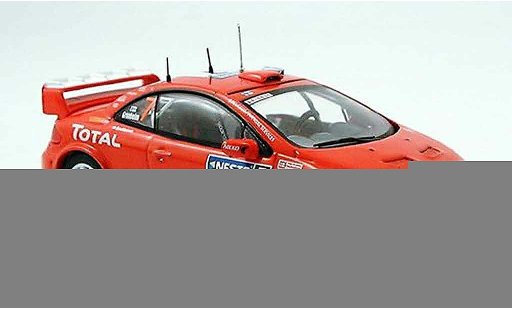 Peugeot 307 WRC 1/43 IXO no.7 gronholm sieger rallye finnland 2005 modellautos