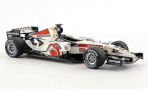 Honda F1 Base 1/43 Minichamps Racing RA 106 J.Button Erster Sieg 2006 modellautos