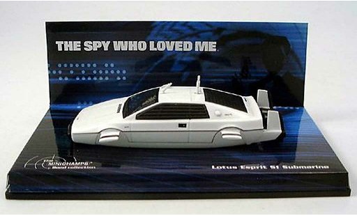 Lotus Esprit James Bond 007 1/43 Minichamps Submarine The Spy wo loved me modellautos