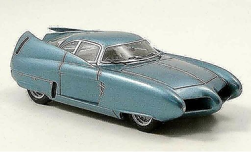 Alfa Romeo Bat 7 bertone 1/43 Look Smart blau 1954 modellautos