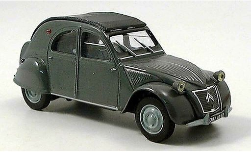Citroen 2CV Berline 1/43 Norev grau ferme toit rabattable modellautos