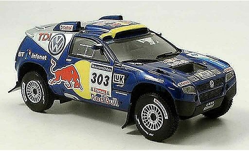 Volkswagen Touareg Dakar 1/43 Norev race no.303 rallye 2006 modellautos