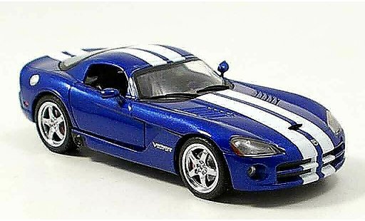 Dodge Viper GTS 1/43 Norev Coupe blau weiss 2006 modellautos