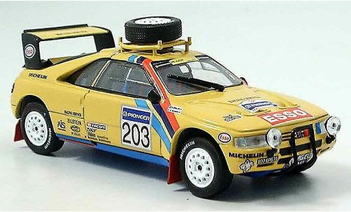 Peugeot 405 Turbo 16 1/43 Norev no.203 rallye paris dakar 1990 modellautos