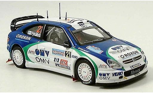 Citroen Xsara WRC 2005 1/43 IXO no.21 pykalisto ovaskeinen italien modellautos