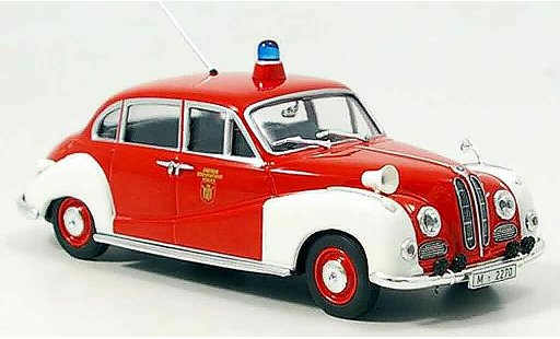 Bmw 501 pompiers 1/43 Minichamps Berufspompier Munchen modellautos