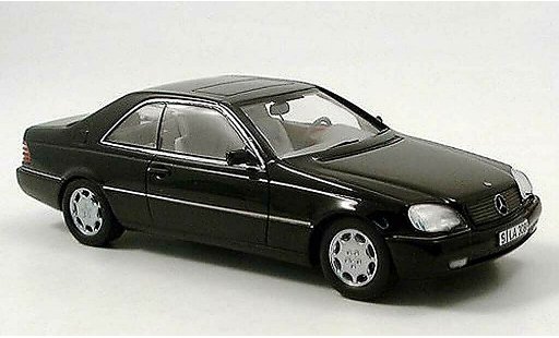 Mercedes 500 Base 1/43 Spark (C140) schwarz modellautos