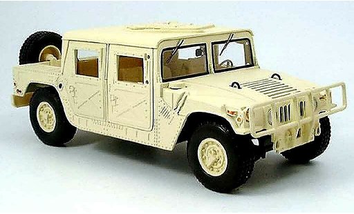 Hummer Humvee Pick Up 1/18 Motormax beige modellautos
