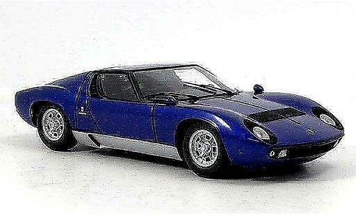 Lamborghini Miura P400 1/18 Kyosho blau modellautos