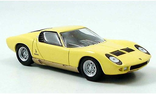 Lamborghini Miura Base 1/43 Del Prado gelb modellautos