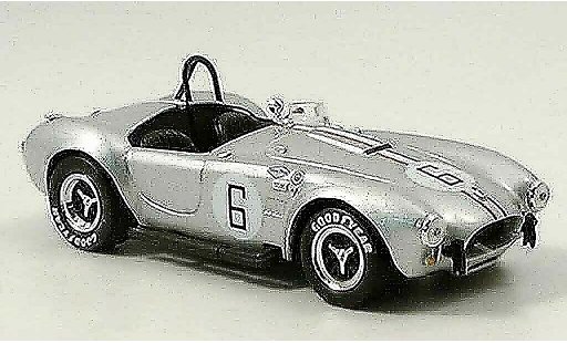 AC Cobra shelby 427 1/43 Del Prado s c No.6 grau metallisee modellautos
