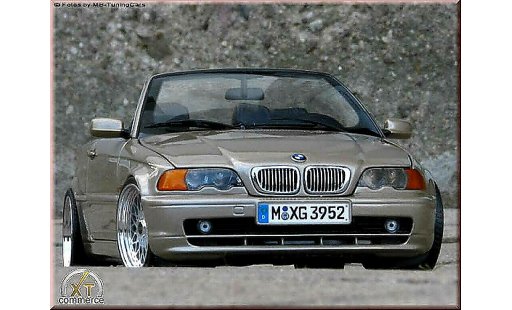 Bmw 328 cabriolet 1/18 Kyosho E46 ci champagne jantes 19 pouces bbs modellautos