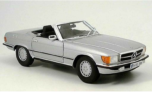 Mercedes 350 Base 1/18 Norev (r 107) grau modellautos