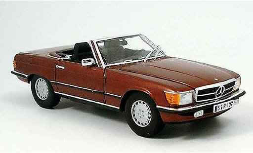 Mercedes 350 Base 1/18 Norev (r 107) rot modellautos