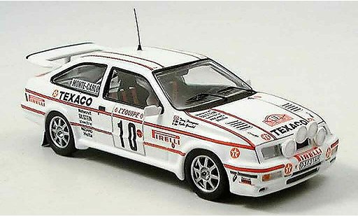 Ford Sierra Cosworth RS 1/43 Trofeu Texaco Rally Monte Carlo 1987 modellautos