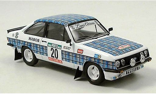 Ford Escort RS 2000 1/43 Trofeu No.20 Lopes Correia Rally Portugal 1979 modellautos