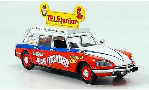 Citroen DS Break 1/43 Norev zirkus pinder tinitin modellautos