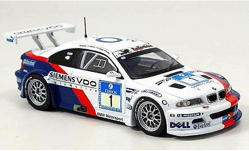 Bmw M3 course 1/43 IXO GTR E46 No.1 Nurburgring 2005 modellautos