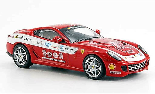 Ferrari 599 GTB 1/43 IXO panamericana rot 2006 modellautos
