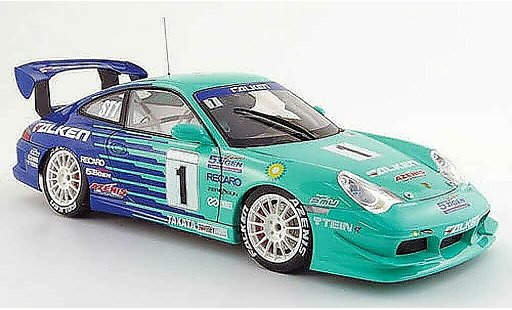 Porsche 911 GT3 1/18 Autoart Cup no.1 falken super taikyu 2005 modellautos
