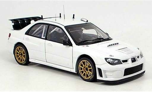 Subaru Impreza WRC 1/18 Autoart plain body weiss 2006 modellautos