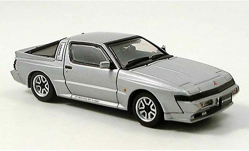 Mitsubishi Starion GSR VR 1/43 Aoshima grau metallisee 1988 modellautos